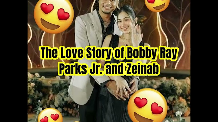 The Love Story of Bobby Ray Parks Jr. and Zeinab #BobbyRayParksJr #Zainab #LoveStory