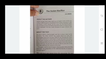 BA Sem-2, Compulsory English, The Stolen Bacillus, Lecture-1, By. Prof. Shreya Trivedi