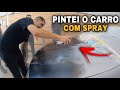 COMO PINTAR UM CARRO EM CASA?