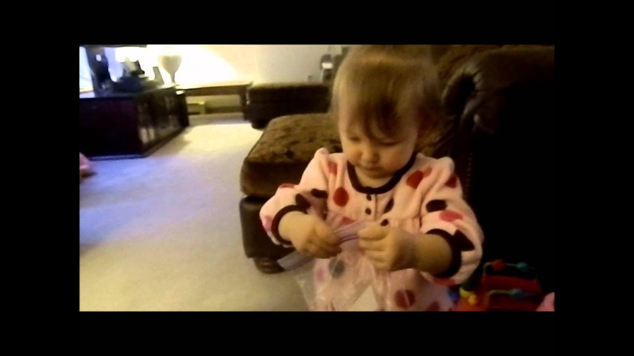 Adelynn saying her name :)