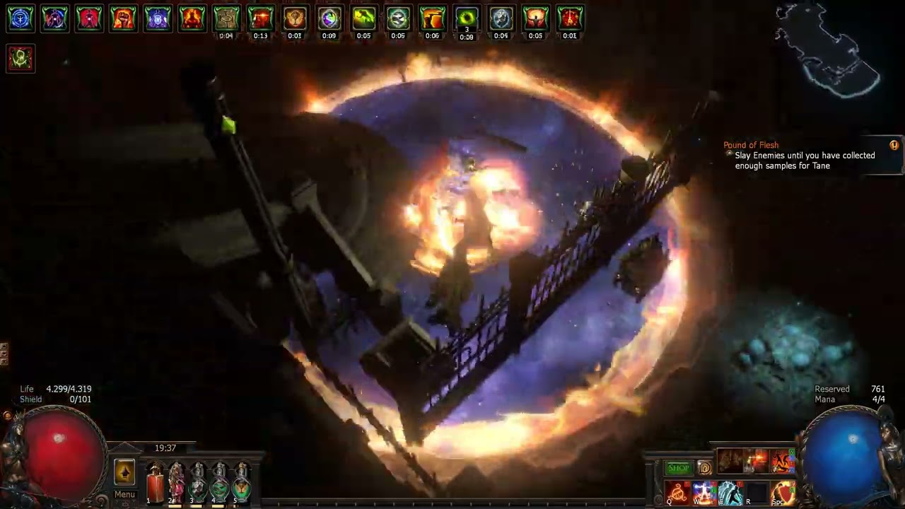 Path of Exile (POE ) RF Elementalist 3.20