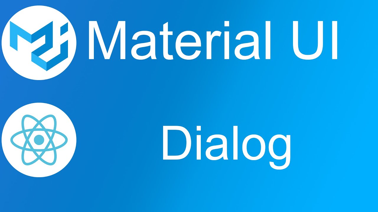 Material Ui - Dialog