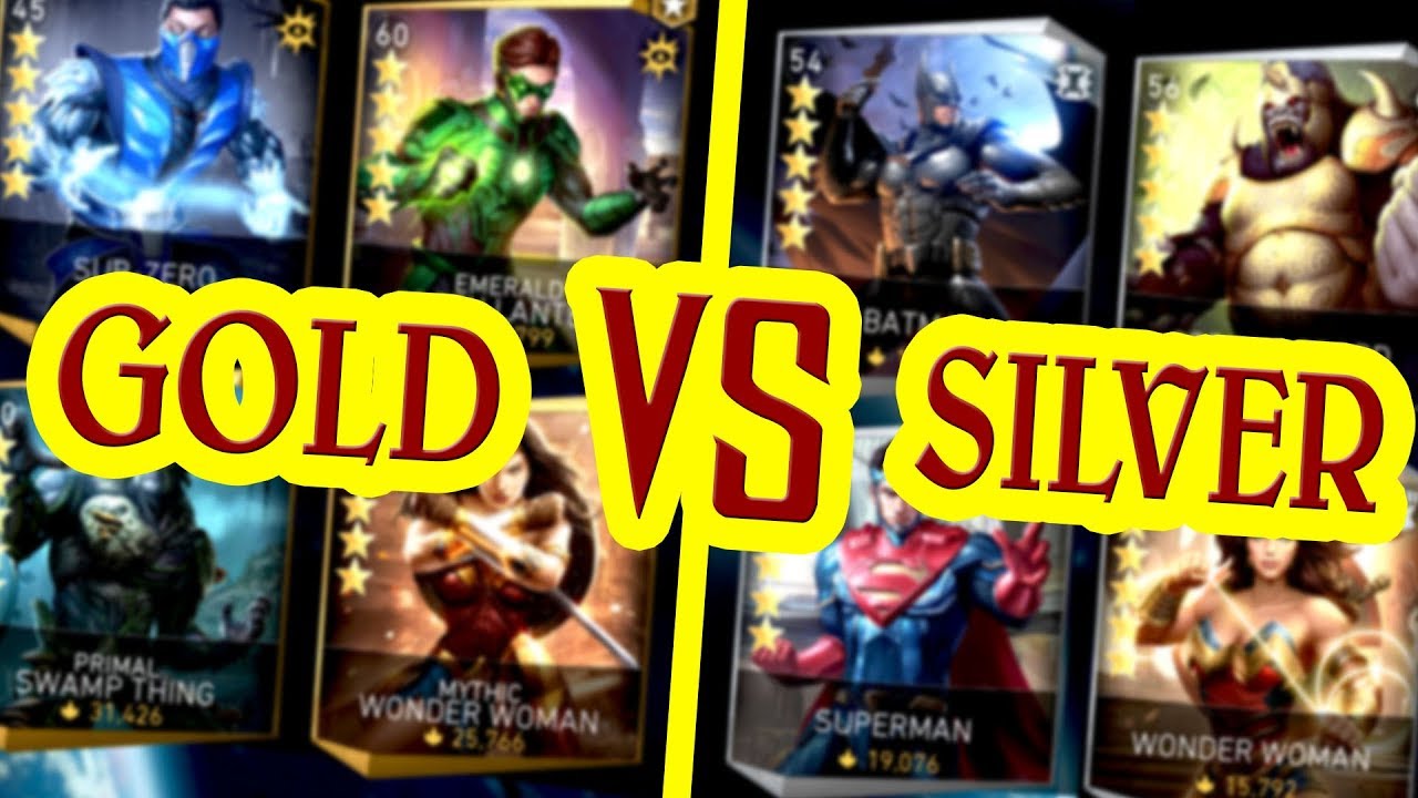 starinsky mkx Injustice 2 Mobile. ARE GOLD CHARACTERS REALLY BETTER THAN SILVER??? Tips and tricks.