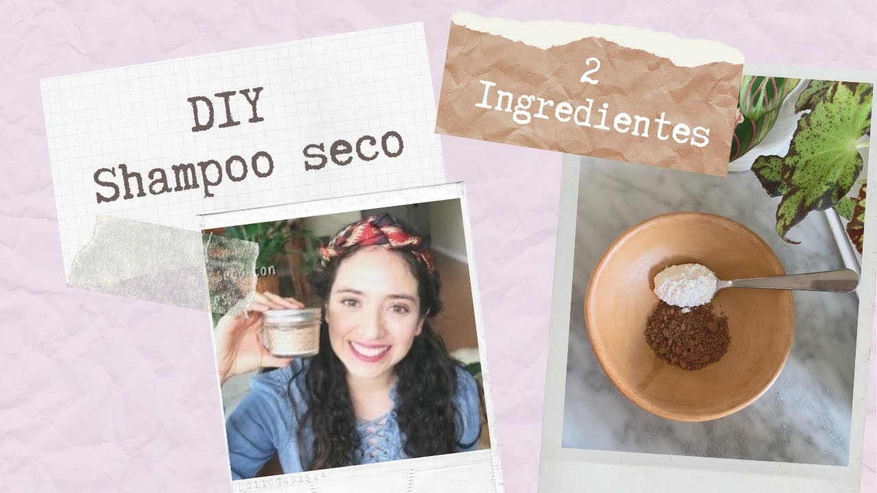 Cómo hacer shampoo en seco con sólo 2 ingredientes. YouTube