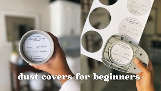 *EASY* DIY Dust Covers for Round Candles