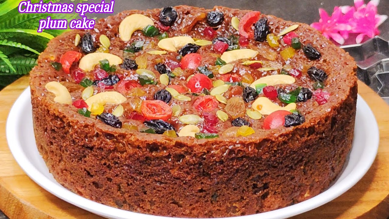 রিচ ফ্রুট প্লাম কেক ডিম,অ্যালকোহল ছাড়া দোকানের থেকে ½খরচে কিন্তু দোকানের স্বাদে। Fruit plum cake.