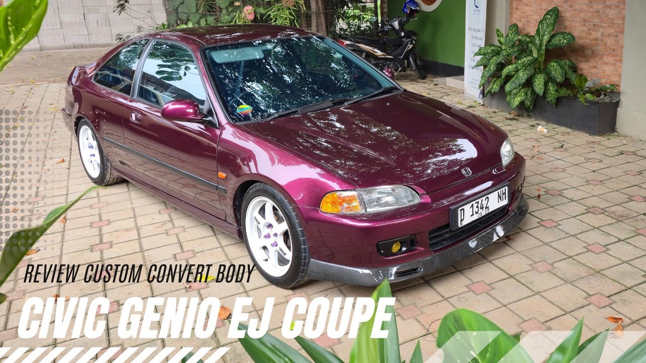 HONDA CIVIC GENIO EJ COUPE | REVIEW | CUSTOM BODY CONVERT
