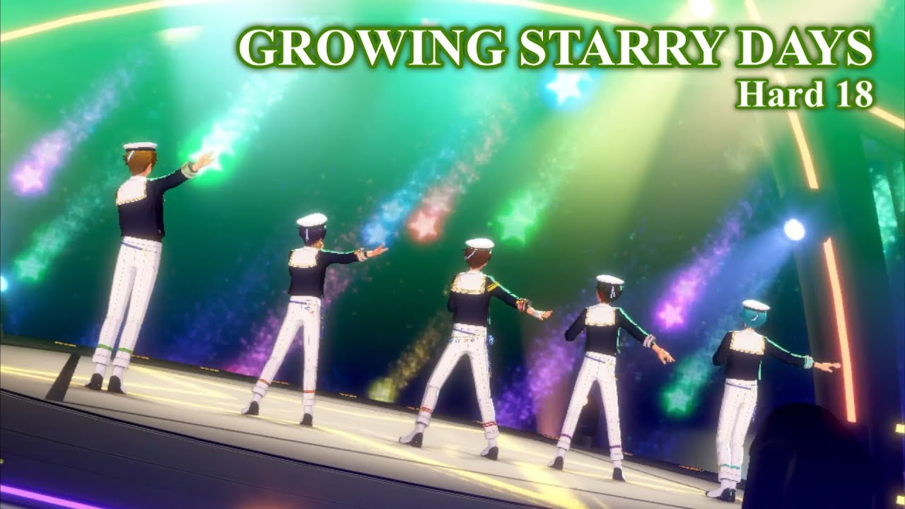 あんスタMusic] GROWING STARRY DAYS [Hard 18] Perfect Combo - YouTube
