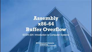 25 Assembly x86 64 Buffer Overflow
