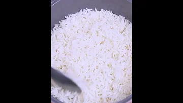 عشر دقايق بس لاحلى رز بسمتي مفلفل وعمره ما هيعجن الارز البسمتي الابيض زي المطاعم بالبيت 