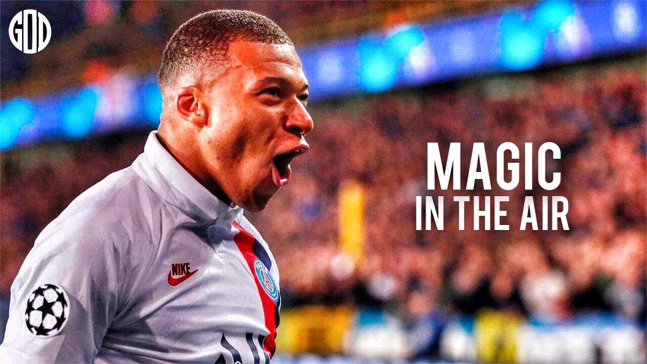 Kylian Mbapp Magic In The Air Goals Skills 2020 HD YouTube