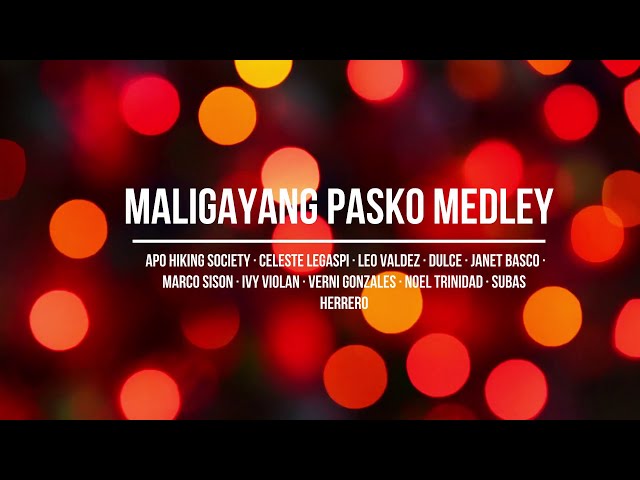 🎤 Pinoy Christmas Karaoke | Medley: Maligayang Pasko, Namamasko, Ang Pasko’y Sumapit, and More! 🎄🎶