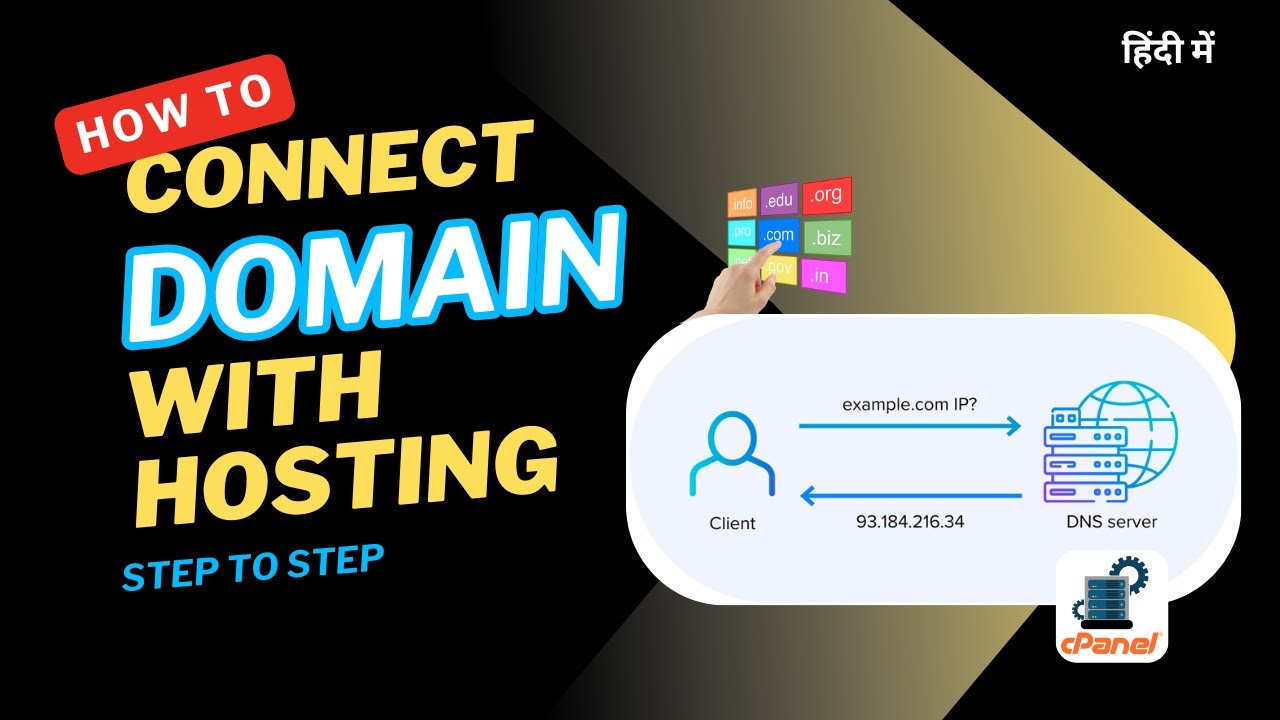 How To Connect Domain With Hosting In Hindi - YouTube