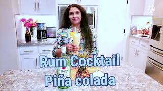 Rum Cocktail  Piña Colada in Malayalam