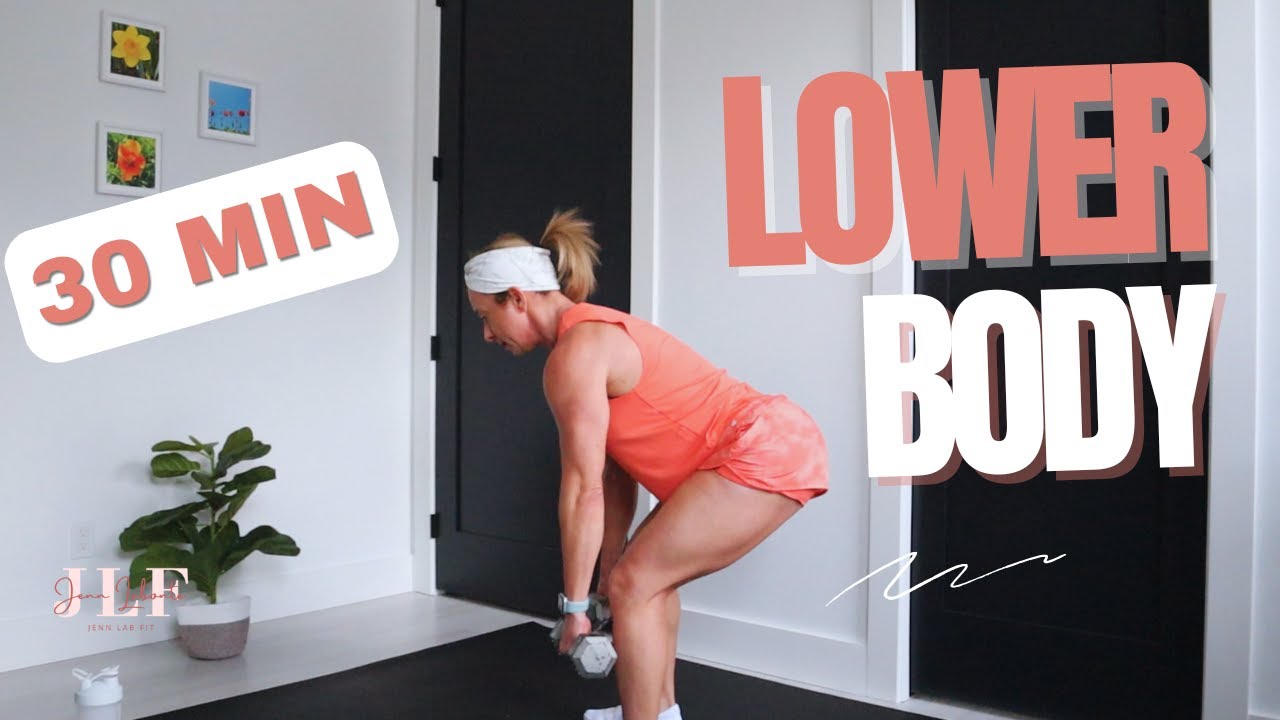 Get LOWER BODY Strong and Toned in 30 Minutes | Workout for women over ...