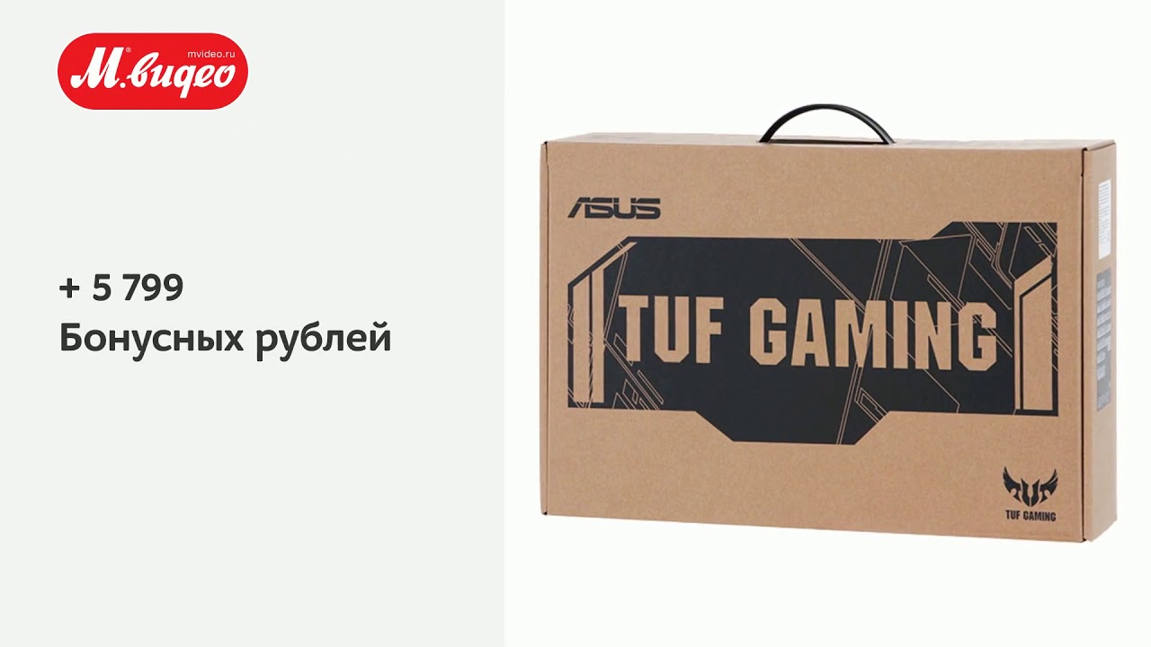 Ноутбук игровой ASUS TUF Gaming FX505DD-BQ038T видео