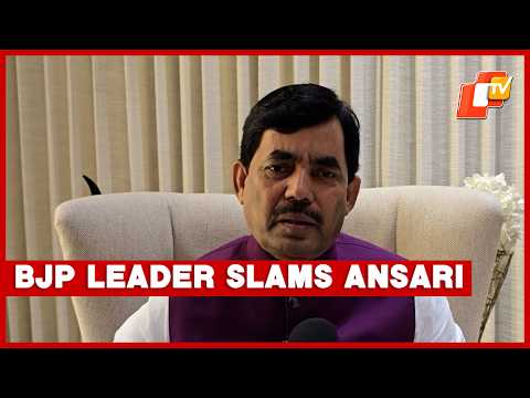 BJP Leader Syed Shahnawaz Hussain Demands Apology From Hamid Ansari | OTV