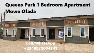 Affordable One Bedroom Bungalow Apartment Sale Queens Homes Mowe Ofada Nigeria  +2348032004241