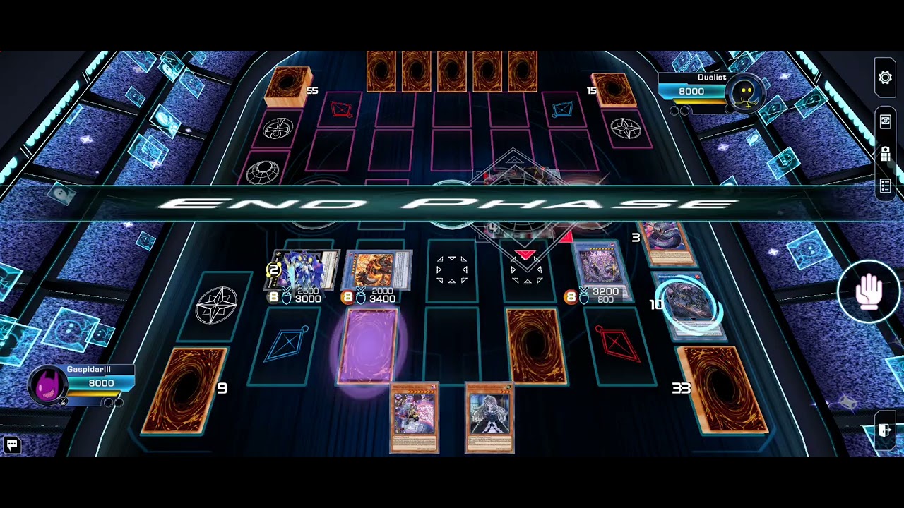 [Yu-Gi-Oh Omega] Mitsurugi Ogdoadic Ragnaraika V.S. Blue-Eyes White Dragon Replay