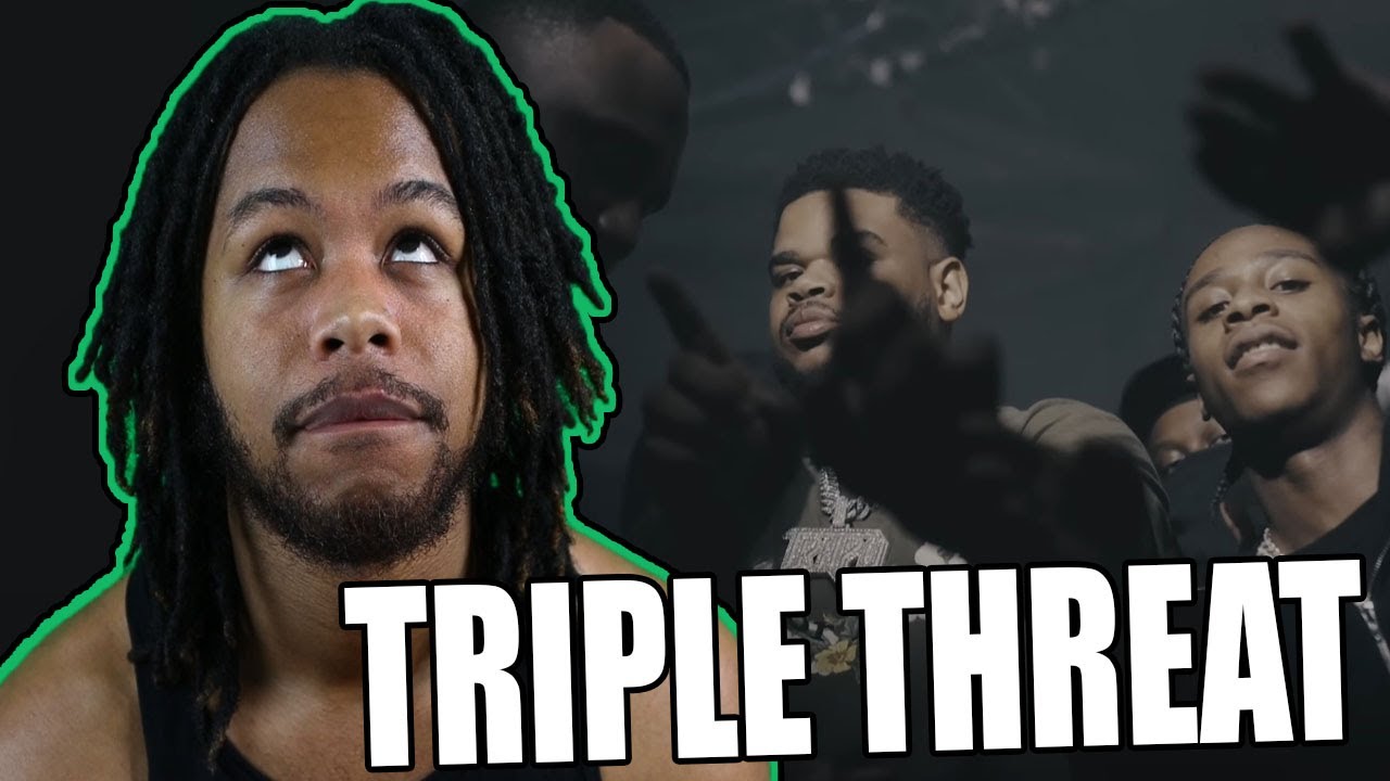 CLAVISH X HEADIE ONE X K-TRAP - TRIPLE THREAT (OFFICIAL VIDEO)