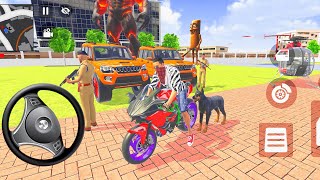 Indian Theft Auto Simulator 3d - Two Mahindra Scorpio Car 🚗 Order - New Car Driving Game 