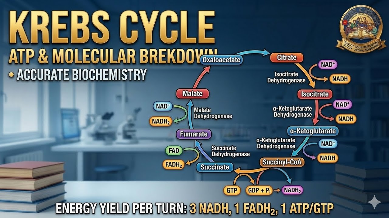 Kreb’s Cycle detailed explanation with mnemonic 🔥😱 || By PRATIK BHANDARI || NEB exam 2083 