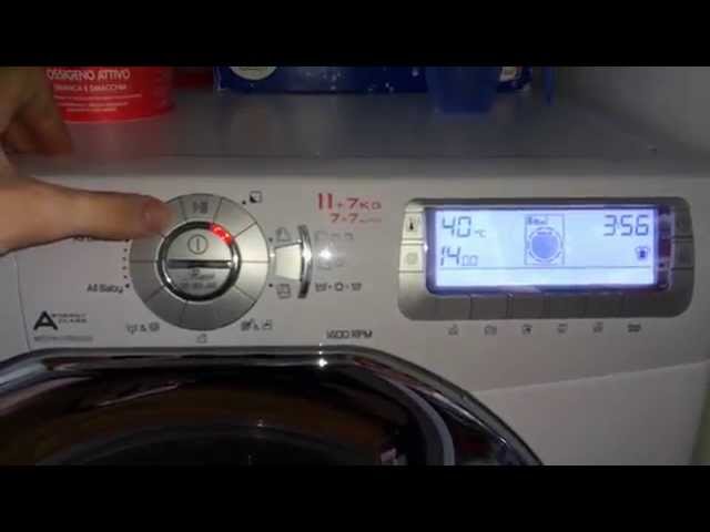 Hoover WDYN 11746 PG8 - All in One 20°C - Kg Mode (1/5) - YouTube