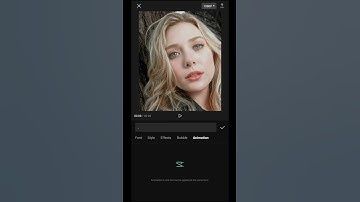 Flicker effect on capcut #tutorial #capcut