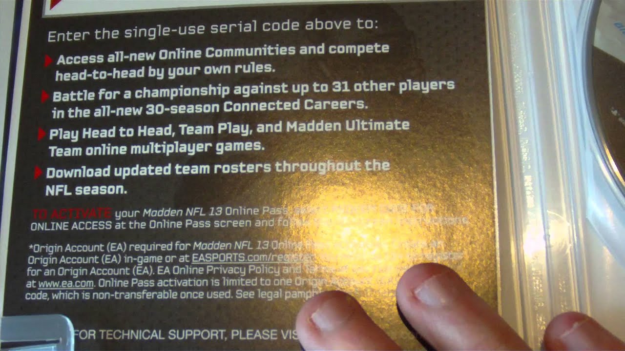Madden 13 Unboxing (1080p HD)