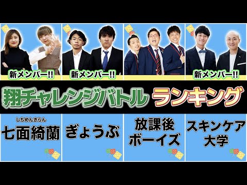 【ランキング】2022年1月度総合順位ベスト10【翔チャレンジバトル】【芸歴8年目以下】