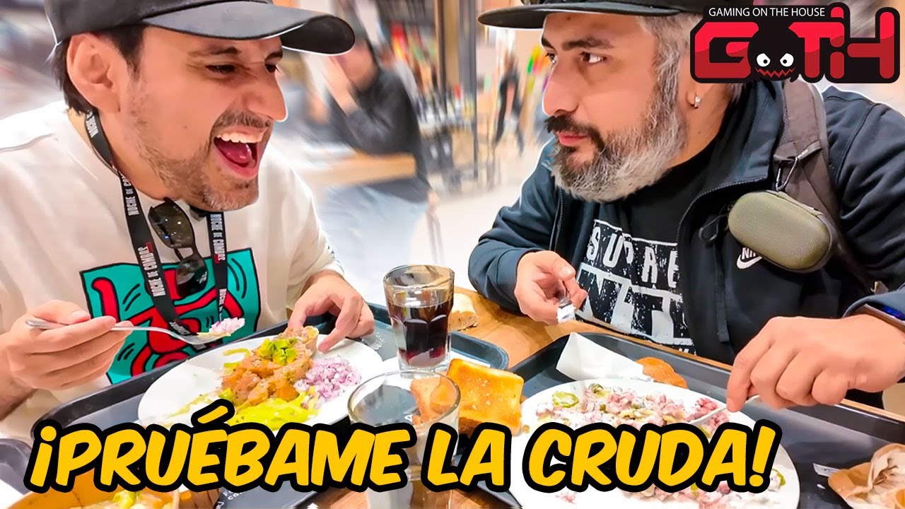 Probando CARNE CRUDA en Santiago - Crudo y sin Censura Degustando con el GOTH
