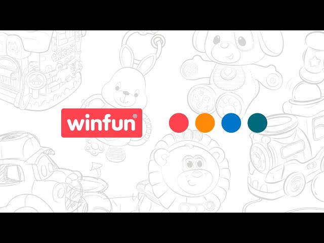 winfun Conduite Activity Volant Enfant avec différentes activités, lumières  et Sons, 7301080, Multicolore : : Jeux et Jouets