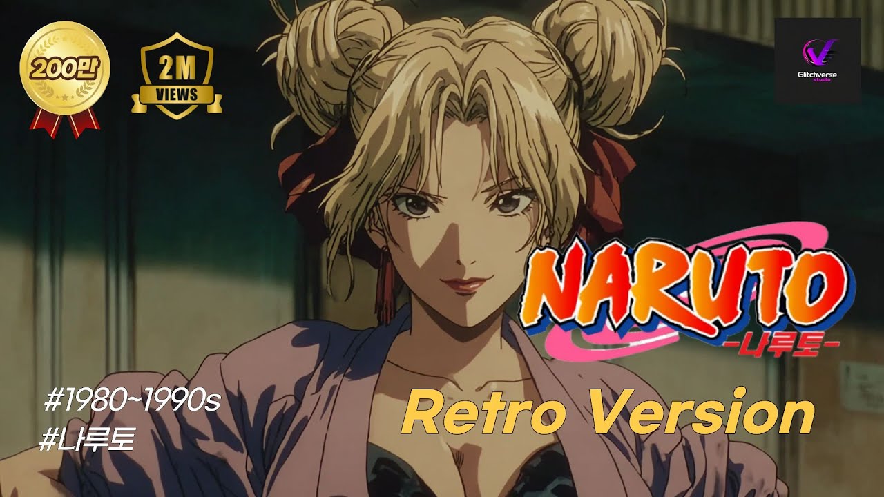 1980~1990s 감성 나루토 - Naruto in 1980s~1990s Retro Style
