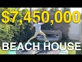 7.5 MILLION DOLLAR BEACH HOUSE | JOSH ALTMAN | REAL ESTATE | EPISODE #49