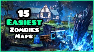 The 15 EASIEST Call Of Duty Zombies Maps Ever Made