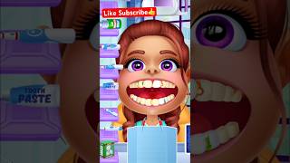 Crazy Tooth Cleaning😱 Most#asmrgameplay #CrazyDentistClinic#DentalCare#TeethWhitening#doctorgames