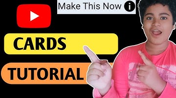 YouTube Cards Tutorial 2020 : Youtube Video Per I Button Kaise Lagaye