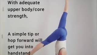 Turn Your Standing Splits Into A Handstand