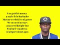 Reminisce ft  Fireboy - Ogaranya (OFFICIAL LYRICS VIDEO)