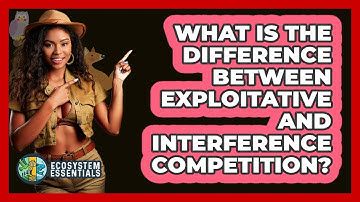 What Is The Difference Between Exploitative And Interference Competition? - Ecosystem Essentials