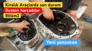 Kiralık Araçlarda Son Durum / Duster a Yeni 4x4 Şanzıman Aldık / Tüm Bilyalar Keçeler Degişti