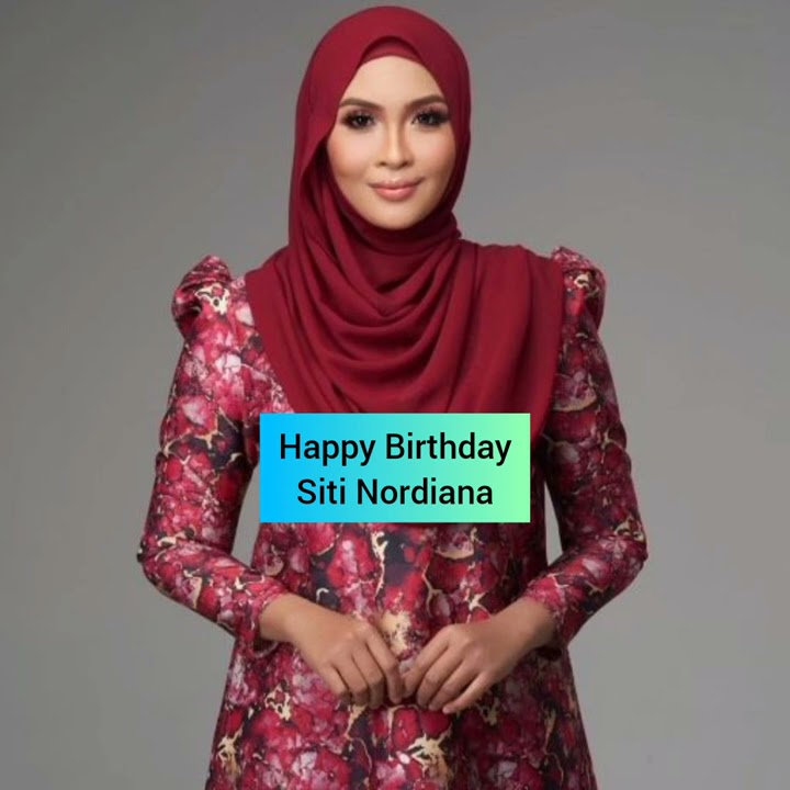 [ 22/11/2022 ] Happy Birthday Siti Nordiana @SitiNordianasndsoulmusic 🎉🍰🎂🎁