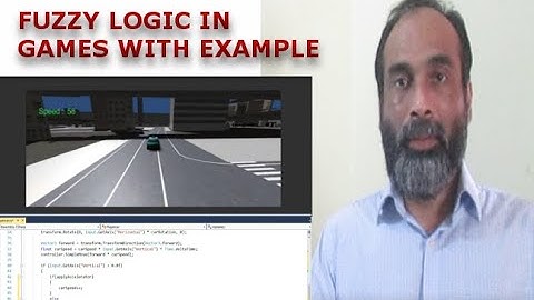 Artificial Intelligence in gaming: Fuzzy Logic Tutorial in Games using Unity and C#