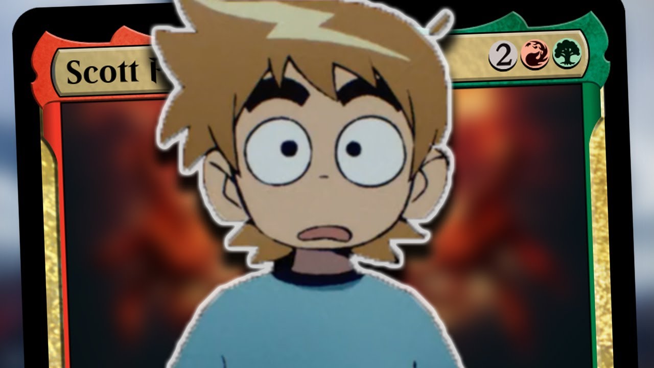 Scott Pilgrim Takes Off MTG Cards