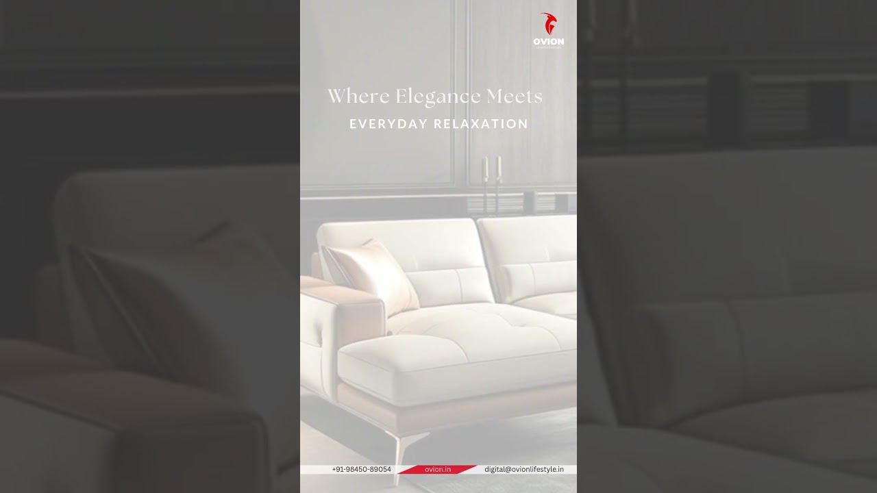 Ovion Lifestyle Bespoke Sofa - Your sofa, your style. Fully customizable, handcrafted luxury