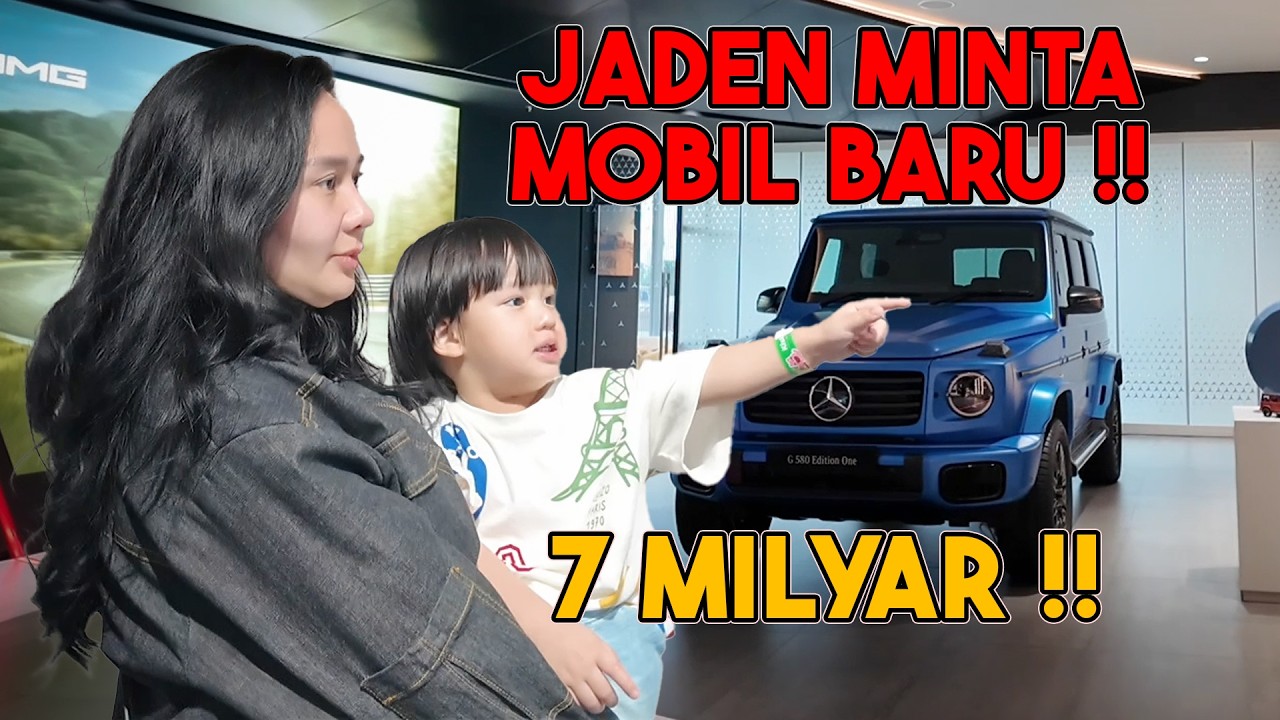 NEMANIN JADEN BELI MOBIL, MAKAN DI MALL !!??