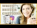 The Secret to GREAT Instagram Captions!