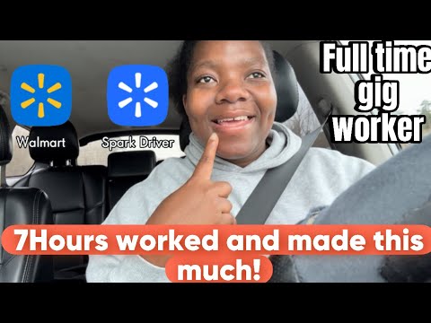 My Full Shift Working As A Walmart Spark Driver | Busy Friday | Ep 109 ...