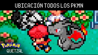 UBICACIÓN DE TODOS LOS POKÉMON en Pokémon Quetzal (Esmeralda Multijugador)