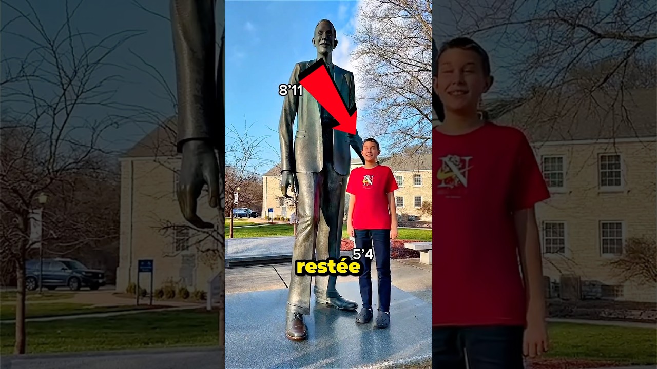 Une famille choquée face à l’homme le plus grand du monde 😱🤯